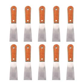 Doublelife 742377047089 10pcs 4inch Drywall Taping Tools Set Puttyknife Flexible Scraper 1.5inch