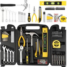 Dowell 602668847739 90 Piece Tool Set Home Repair Hand Kit With Wrench Sets Plastic Box St
