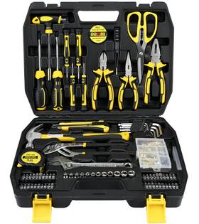 Hyt185 Dowell Tool Set 185 Piece General Household Kit Hand With Toolbox St
