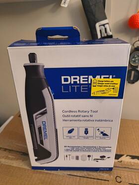 7760-n Dremel 7760-n/10 Lite 4v Variable Speed Lithium Ion Cordless Rotary Tool With Kit