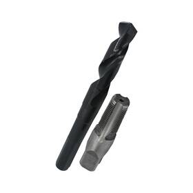 8nptw Drill America 887861241847 - Pou3/8nptw/drill 3/8 Inch Carbon Steel Npt Pipe Tap And 37/64 Hi