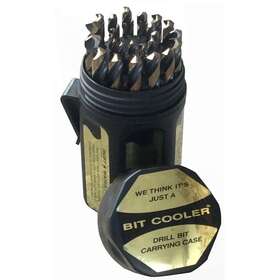 Kfd29j-pc Drill America 1/16-1/2x64ths Hd Gold Series-plastic Case