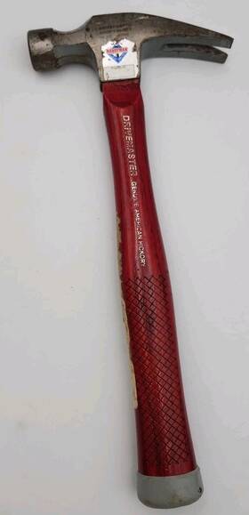 40516 Drivemaster 16 Oz 13 1/2 Inch Claw Hammer With Genuine American Hickory Handle