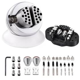Dzq 789513533563 Ball Vise 3 Inch Engraving Setting Tool 360 Rotation Professional 17pcs
