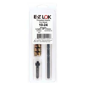 Ez-901024-10 E-z Lok Hex Thread Repair Kit For Soft Wood Flanged Threaded Inserts 10-24 X 10mm