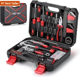 Evht12801 Eastvolt 128-piece Home Repair Tool Set Sets For Homeowners General House
