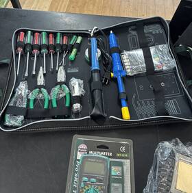 Pk-616a Eclipse Proskit Pk-616 Professional Electronics Tool Kit Multimeter 1210 New With Case