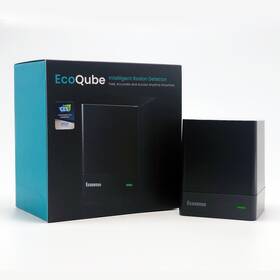 Eq100-r Ecosense Inc. Ecoqube Smart Continuous Radon Detector For Home Easy To Use Accurate