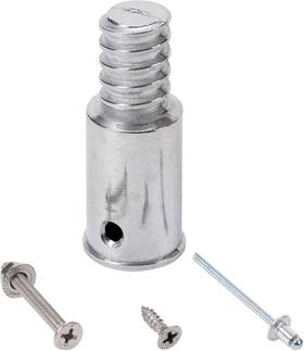 Eesc2y 744759813244 Metal 3/4 Inch .75 Threaded Tips Replacement Kits For Telescopic Extension Poles R