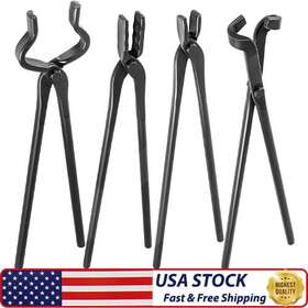 Egqp054 Eg-auto Knife Making Tongs Set Knifemaking Blacksmith Anvil Forge Vise Bladesmith Tools
