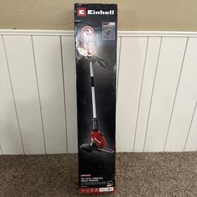 3411107 Einhell Power X-change Ge-ct 18 Li Lawn Trimmer Telescopic Handle - Tool Only