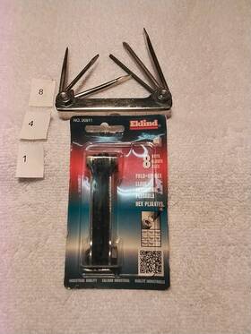 20811-22461 Eklind 2pc 8pc Sae- 6pc Tool Kit