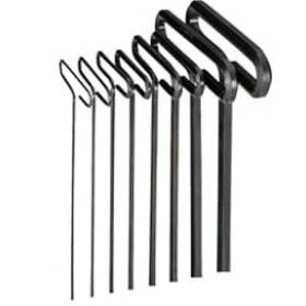 Eklind Tool Company 037516351685 Hex Key Set 8 Pc T-handle 6 Inch Metric 2-10mm