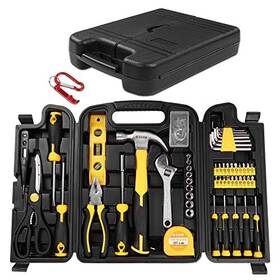 Elevon 850044488445 Home Repair Tool Kit Socket Wrench General Auto 94 Piece