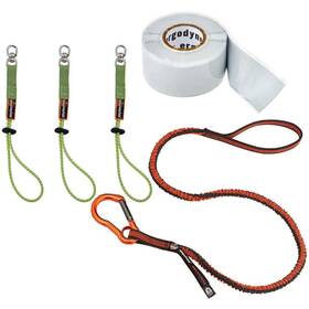 3182 Ergodyne Tool Tethering Kit With Anodized Aluminum Alloy Carabiner Lanyard
