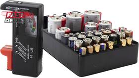 Eternal Living 313027785745 Tools And Home Improvement Universal Battery Tester Organizer Checke
