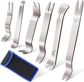 Metal0330 Etre Jeune 6pcs Metal Trim Removal Tool Auto Pry Kit Set For Door