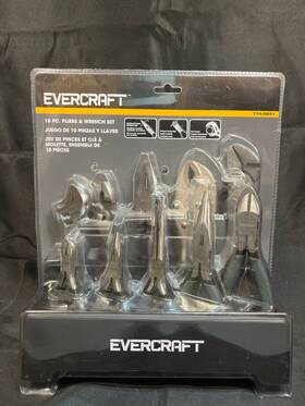 H83004172 Evercraft Tools 774-0231 10 Pc Tool Set Model