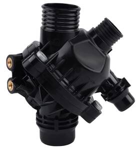 11537549476 Evil Energy Ev04374bk Thermostat Housing Assembly Compatible With Bmw 3.0l 128i 135i