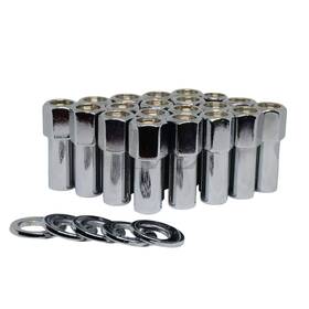 8604-780 Ezaccessory Open End Cragar Sst Mag Lug Nut 1/2 Inch -20 With Offset Washer Set Of 20 Pcs