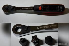 Mr3n1 Ezred - 3 In 1 Ratchet 1/4 Inch 3/8 1/2 All Stored The Handle