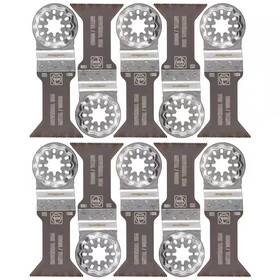 Fein 744110559972 1-3/4 Inch Starlock-e-cut Long Life Hybrid Blade 10-pack