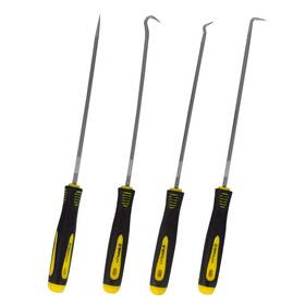 Fine Tools 688397659539 4 Pcs Car Oil Seal O-ring Stainless Steel Precision Pick And Hook Tool Set