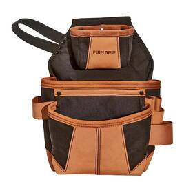 1fg-7500-r Firm Grip Build-a-rig Hybrid Leather/nylon Framer Tool Pouch