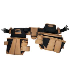 Rei100 Firm Grip Build-a-rig Padded Leather Carpenter Tool Belt Size Small/medium