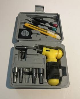 6097 Fixit Tools Screwdriver Blade Tweezers Tape Etc. Kit #6097