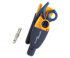 11291000 Fluke Networks Pro-tool Kit Is40 With D814 Impact Tool D-snips Cable Stripper