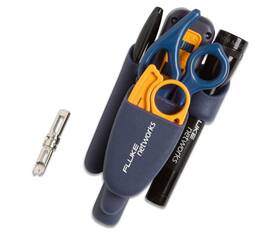 11293000 Fluke Networks Pro-tool Kit Is60 With D914s Impact Tool D-snips Cable Stripper