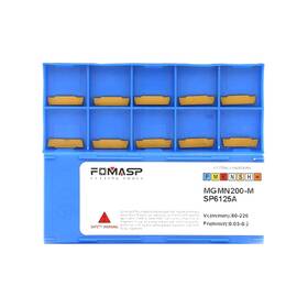 Mgmn200-m Fomasp 765951318634 Carbide Grooving Inserts For Mgehr/l And Mgivr/l Cut-off T