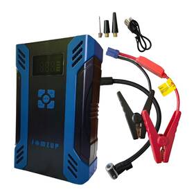 Fomzup 799257458077 Portable Jump Starter With Air Compressor 2000 Amps Battery Booster - 12 V