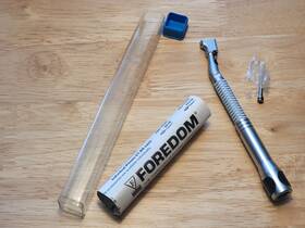 H.55a Foredom Handpiece Wide Angle With Latch Type Mandrel