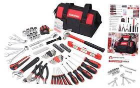 F00726 Fute 236-piece Home Repairing Tool Set Mechanics Hand Kit With 12-inch Red
