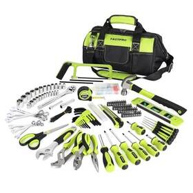 F00732 Fute 267-piece Home Tool Set Household Repairing Kit With 13-inch Wide Green