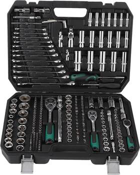 Yloekjgoqdle0p2wbspuka Gaomon 216-piece Tool Set Socket Wrench Mechanics Tools With 72-tooth Reversible R