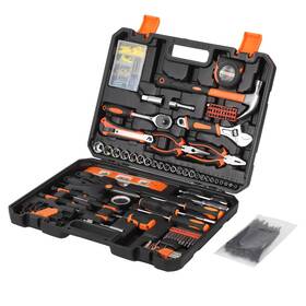 Garveetech 199108117304 247 Piece Tool Set General Home/auto Repair Kit Combination Package Mi
