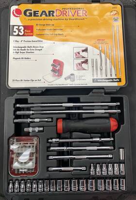 87053 Gear Driver 53 Piece System Tool Set