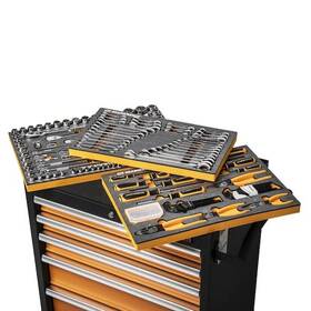 Gearwrench 099575367007 1/4 Inch 3/8 1/2 Mechanics Tool Set In Eva W 26 5-drawer 192-pieces