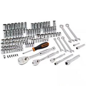 Gearwrench 445007577576 Husky 1/4 Inch 3/8 And 1/2 Drive Standard Deep Sae/metric Mechanics