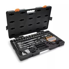 Gearwrench 726084073401 Drive 84 Tooth Standard Sae Metric Mechanics Tool Set Case 131 Piece