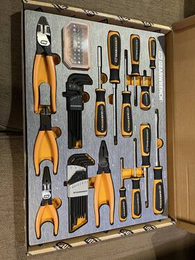 Gearwrench 744759660541 Pliers And Screwdrivers Tool Set In Eva Tray 66-piece