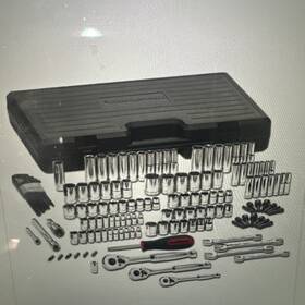 80931 Gearwrench Sae/metric 6-pt And 12-pt Mechanics Set 141-pc