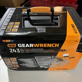 80966 Gearwrench 243 Piece Mechanics Tool Set Sae/metric