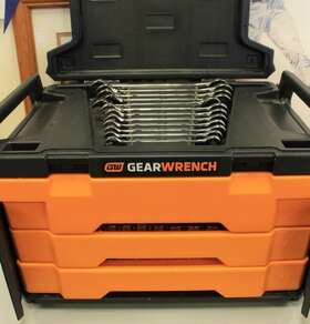 52578 Gearwrench 80972 Kd 243-piece 12 Point Mechanics Tool Set With Storage Box