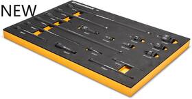86524 Gearwrench 17 Piece 1/4 Inch 3/8 1/2 Impact Drive Tool Accessories Set Goods