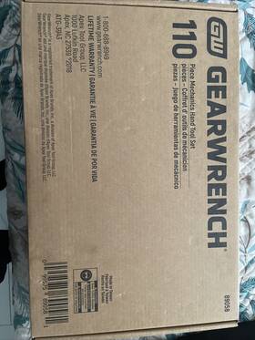 89058 Gearwrench Mechanics Tool Set 110 Pieces