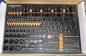 Gwmsbbs02 Gearwrench Gwmbbs02 97 Pc 1/4 Inch 3/8 1/2 Drive Bolt Biter Mechanics Tool Set